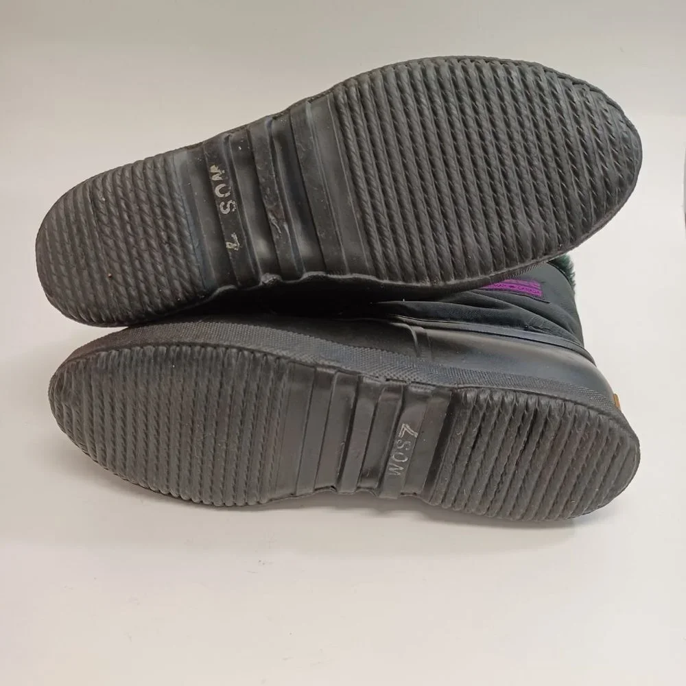 Sorel Boots Black Winter Snow Boots‎ Womens 7
